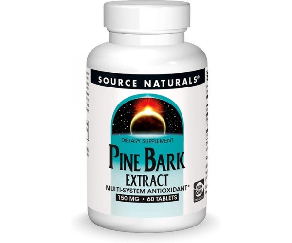 

Пікногенол (кора сосни) Pine Bark Extract Source Naturals 60 таблеток (SNS043)