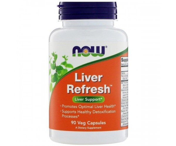 

Підтримка печінки Liver Refresh Now Foods 90 капсул (NF397)