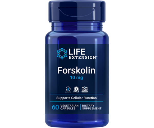 

Форсколін Forskolin Life Extension 10 мг 60 капсул (LE016)