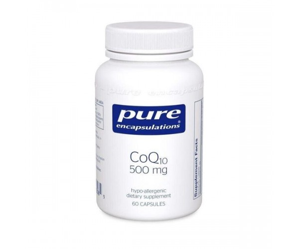 

Коензим Q10 CoQ10 Pure Encapsulations 500 мг 60 капсул (PE058)