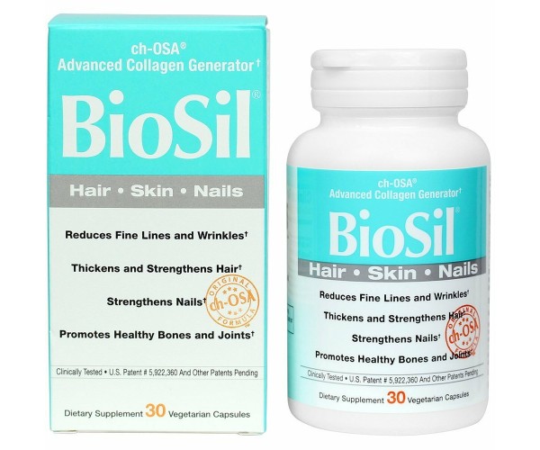 

Генератор колагену BioSil Natural Factors 30 капсул (NFA012)