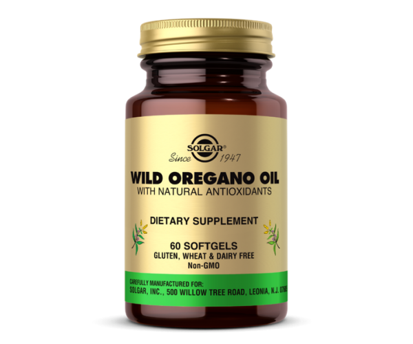 

Олія орегано Wild Oregano Oil Solgar 60 капсул (SOL178)