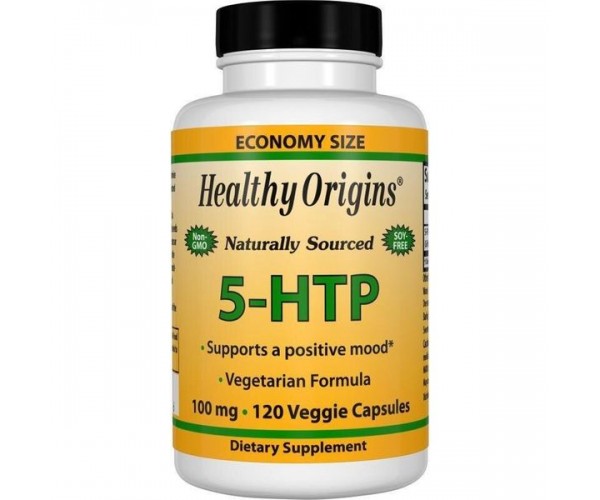 

Амінокіслота 5-HTP (Гідрокситриптофан) Healthy Origins 100 мг 120 капсул (HO021)