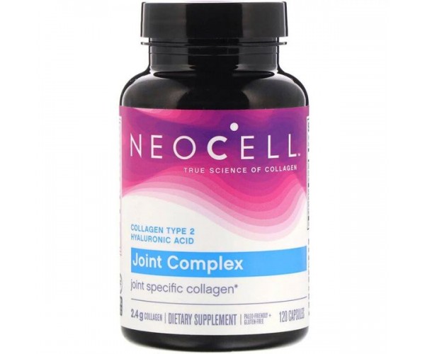 

Колаген тип 2 і гіалуронова кислота Joint Complex Collagen Neocell 120 капсул (NEL002)