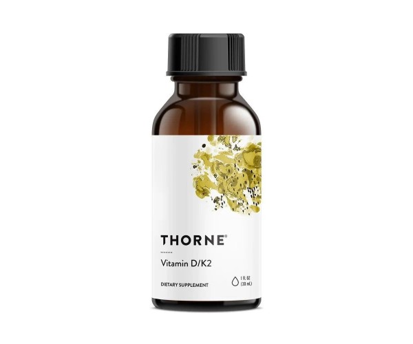 

Вітамін D3 та К2 Vitamin D/К2 Thorne Research 30 мл (TRS056)