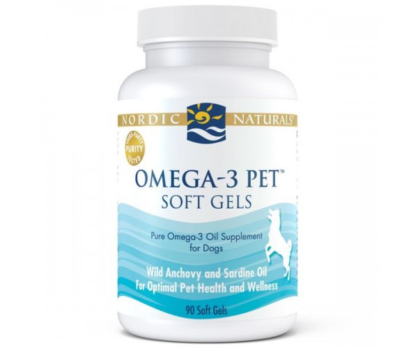 

Риб'ячий жир для собак Omega-3 Pet Nordic Naturals 90 капсул (NN072)