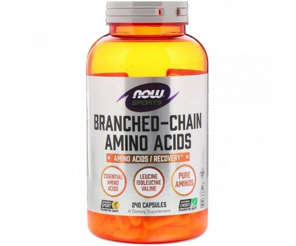 

BCAA амінокислоти Amino Acids Now Foods 240 капсул (NF118)