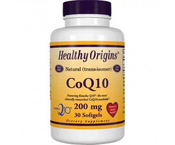 

Коензим CoQ10 Q10 Kaneka Healthy Origins 200 мг 30 капсул (HO012)