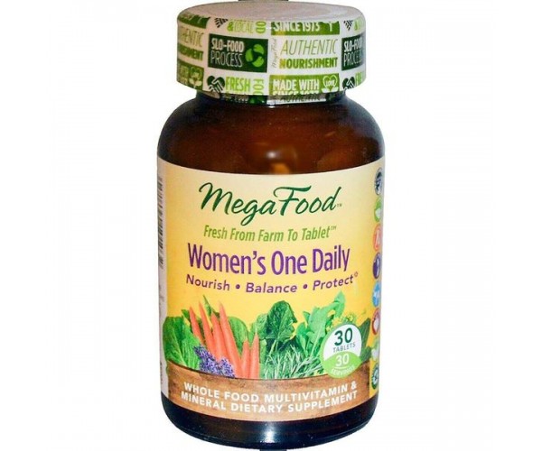 

Вітаміни для жінок Women's One Daily MegaFood 30 таблеток (MF013)