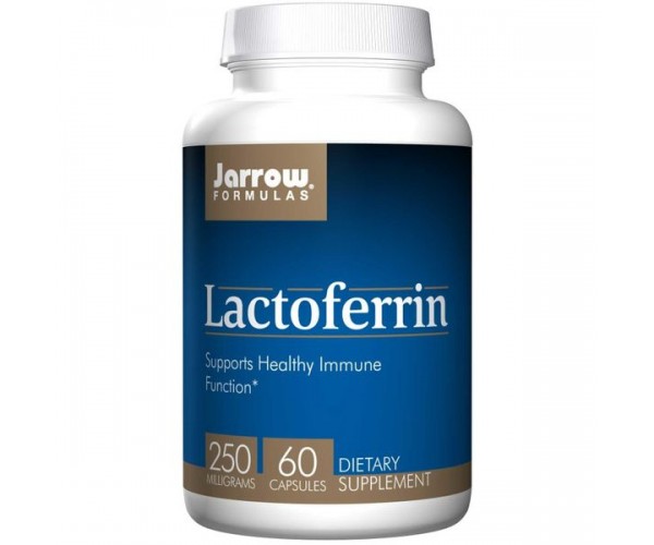 

Лактоферин Lactoferrin Jarrow Formulas 250 мг 60 капсул (JF079)