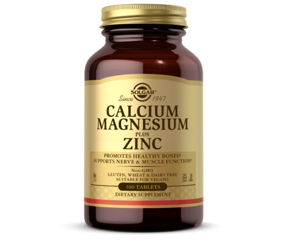 

Кальцій магній цинк Calcium Magnesium Plus Zinc Solgar 100 таблеток (SOL127)