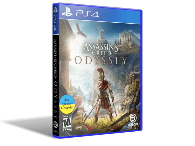 

Игра Assassins Creed Odyssey для PS4 (Blu-ray диск, Russian version)