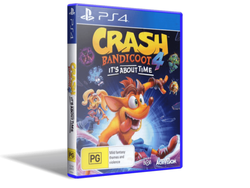 

Игра Crash Bandicoot 4 It's About Time для PS4 (Blu-ray диск, Russian subtitles)