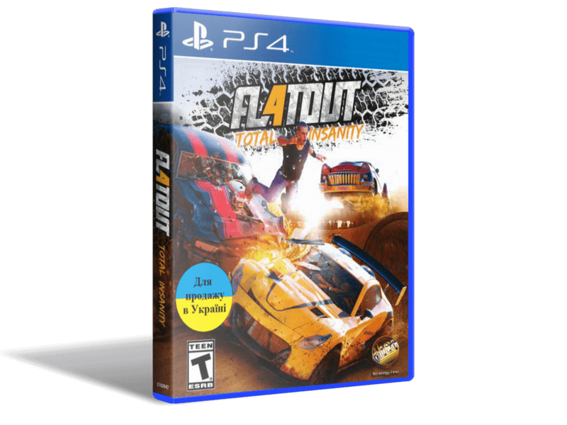 

Игра Flatout 4 Total Insanity для PS4 (Blu-ray диск, Russian subtitles)