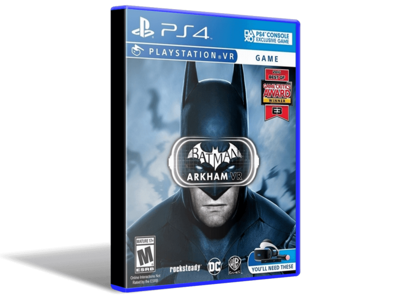 

Игра Batman Arkham VR для PS4 (Blu-ray диск, English version)