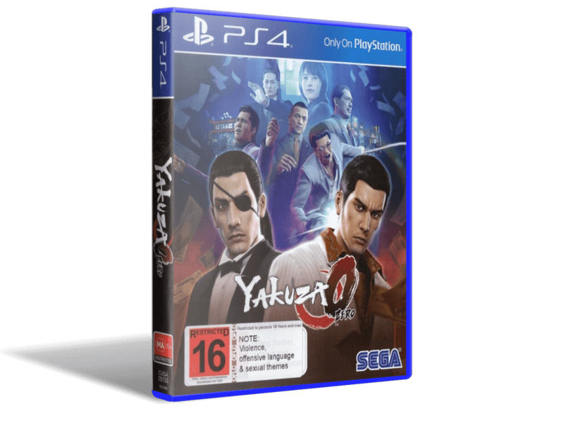 

Игра Yakuza 0 для PS4 (Blu-ray диск, English version)