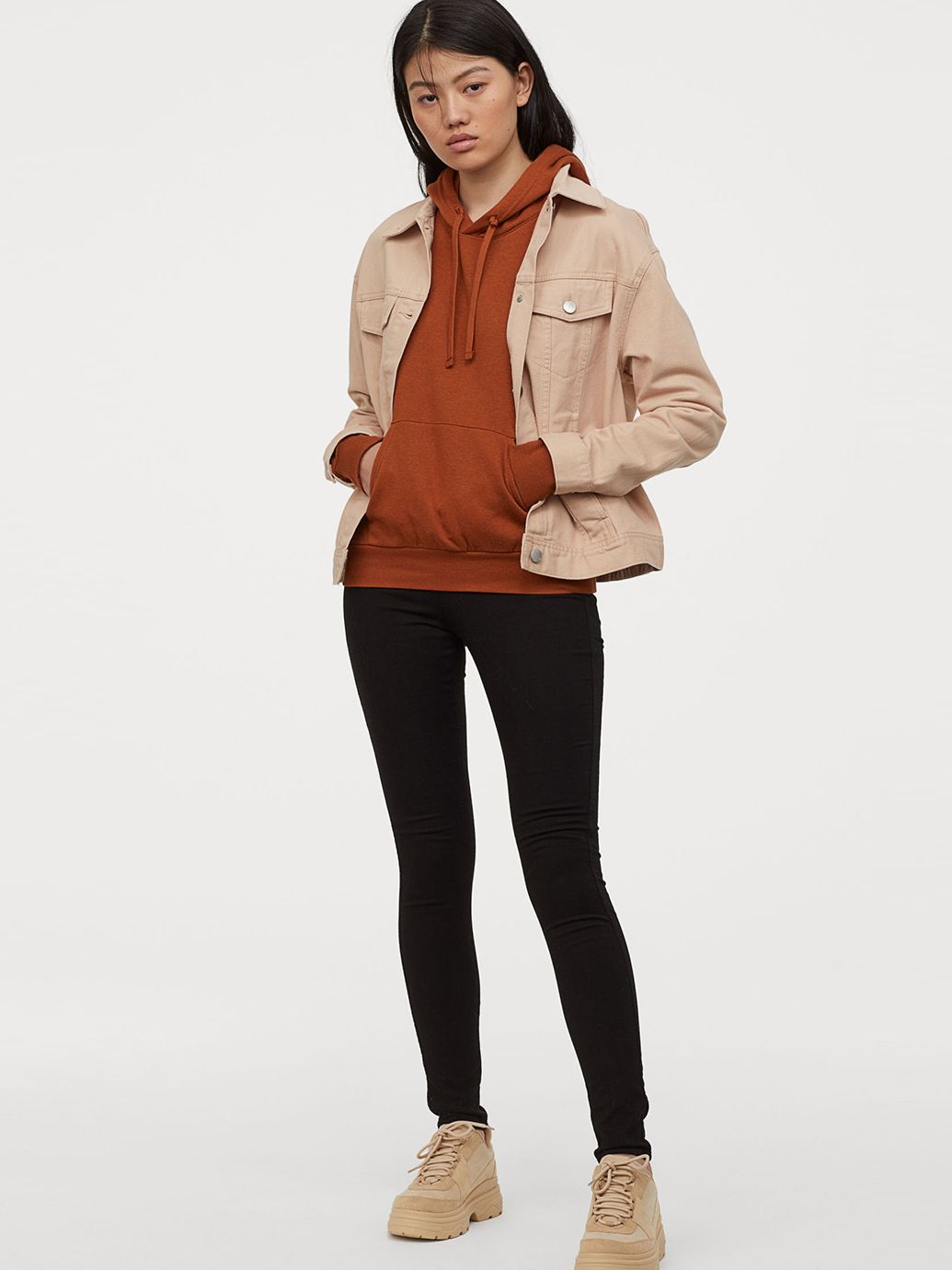 

Джеггинсы H&M 0570189 38 Черные