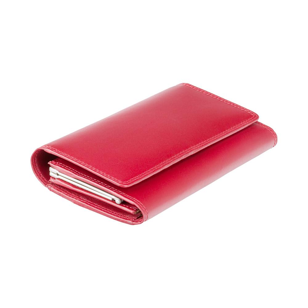 

Классический красный женский кошелек Visconti MZ12 Maria (Red)