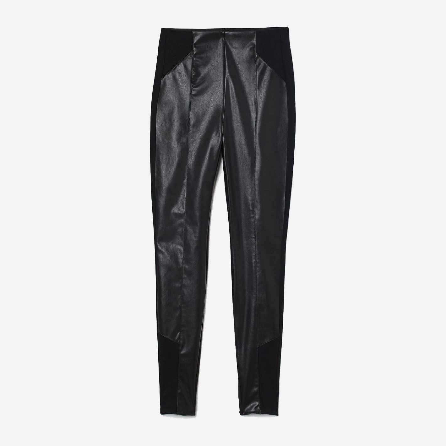 

Брюки из искусственной кожи H&M 0908451 L Черные