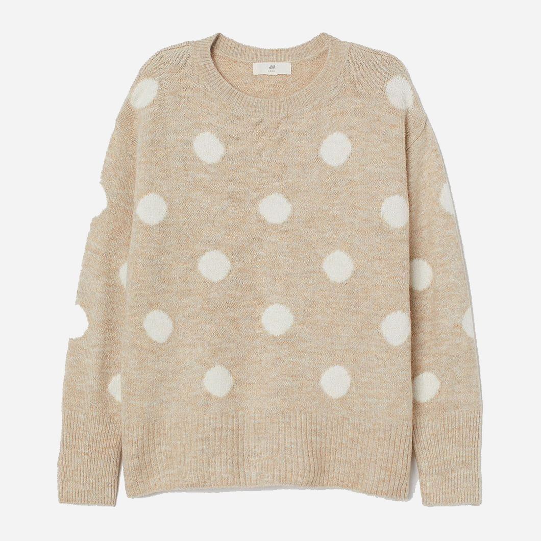 

Джемпер H&M 0775996 M Бежевый