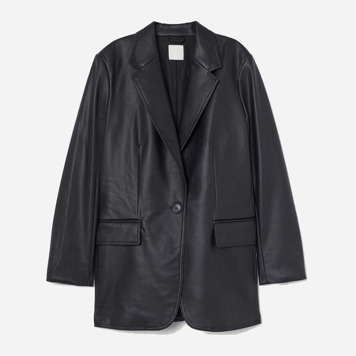 

Куртка из искусственной кожи H&M 0906169 XL Черная