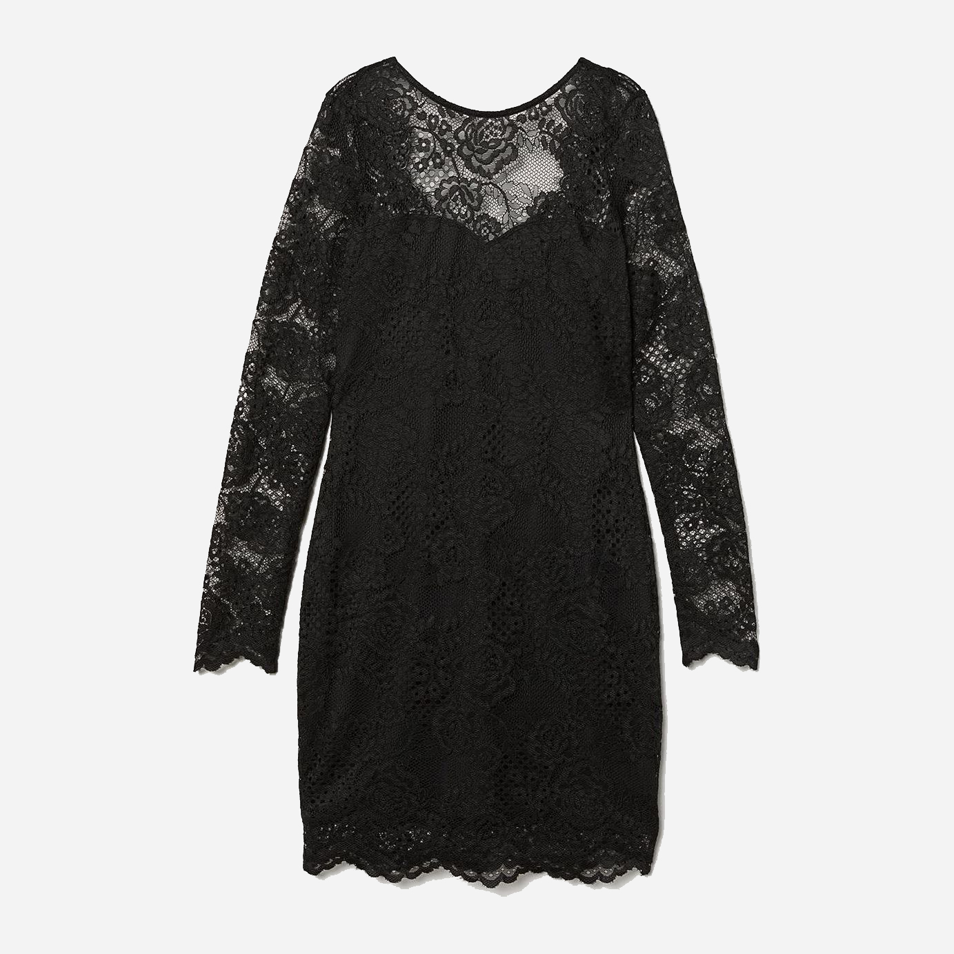 

Платье H&M 0682953 34 Черное