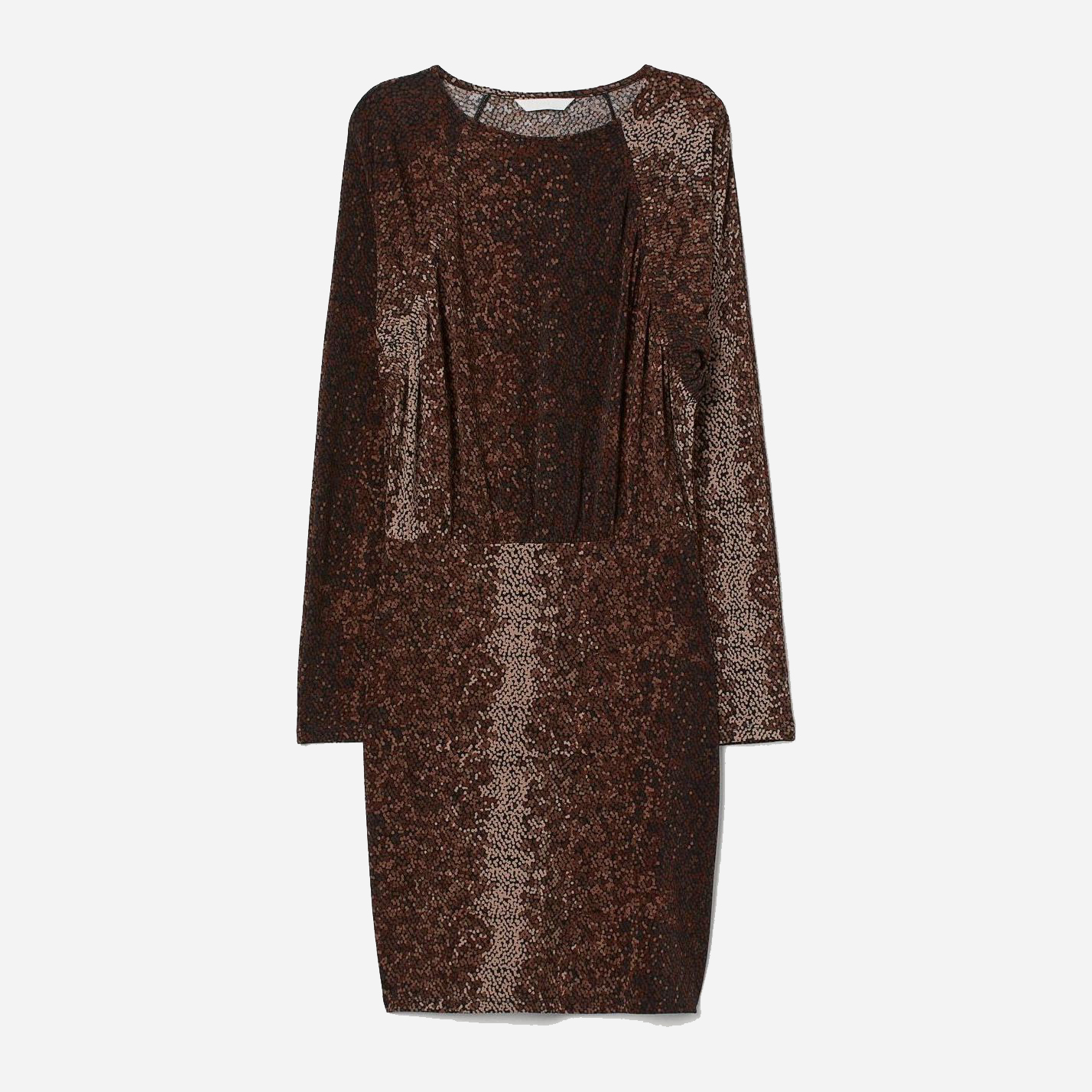 

Платье H&M 0796240  Коричневое, Платье H&M 0796240 XS Коричневое