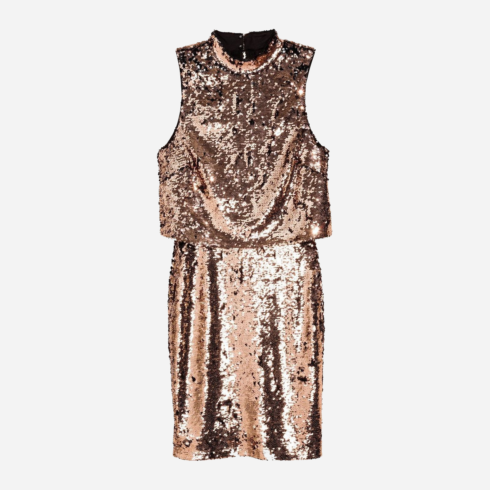 

Платье H&M 0470666 42 Золотистое