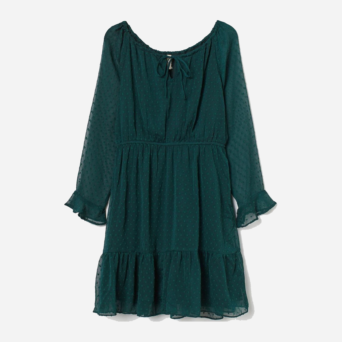 

Платье H&M 0909289 2XL Темно-зеленое