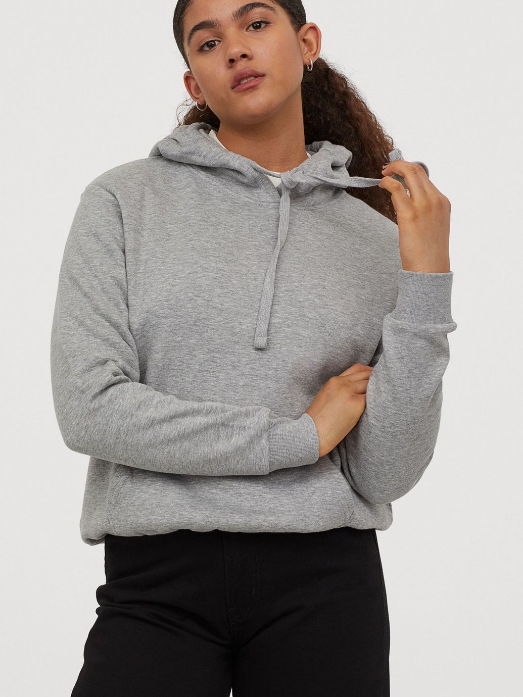 

Худи H&M 0715624 XS Серое