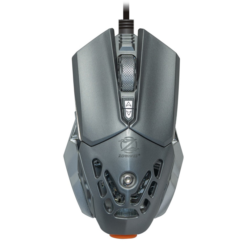 

Мышь проводная ZORNWEE GX30 Серебристый