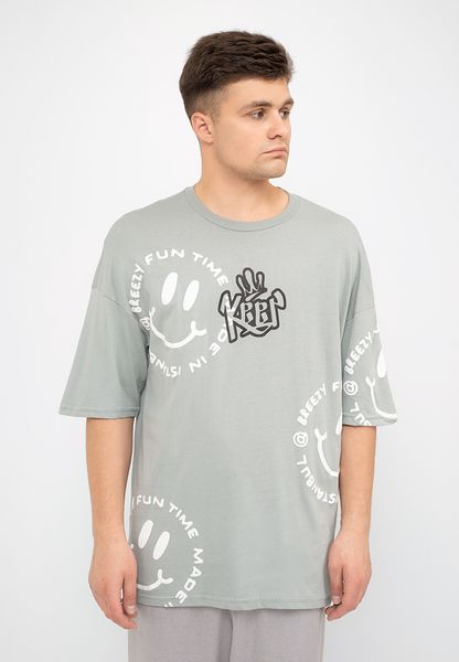 

Футболка BREEZY 21201015-OV XL Сірий