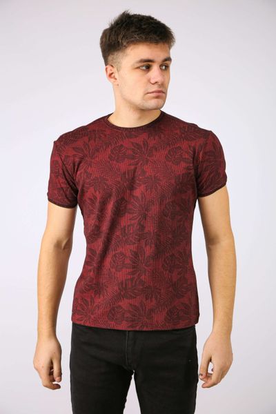 

Футболка JEAN PIERE JP7136 M Бордовий