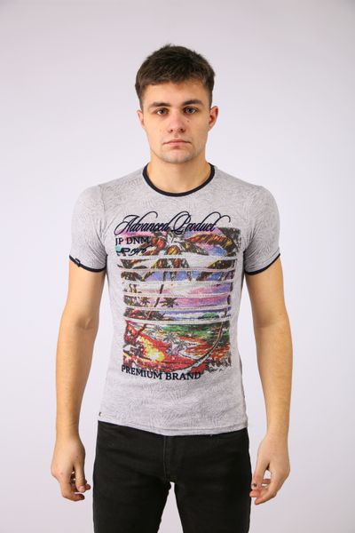 

Футболка JEAN PIERE JP7152 XL Сірий