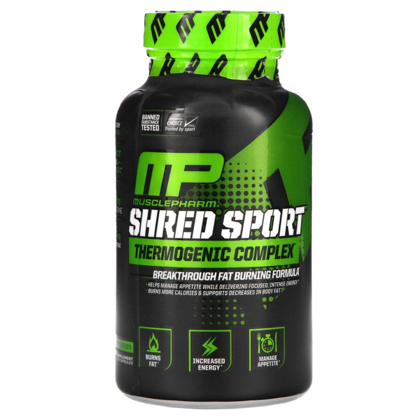 

Жиросжигатель MusclePharm Shred Sport 60 капс Без вкуса (566051)