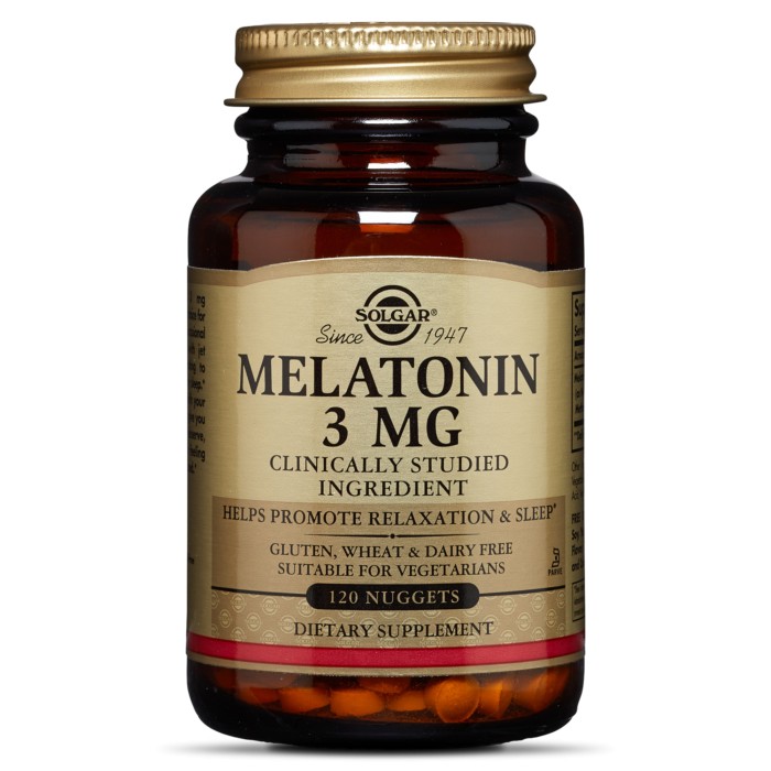 

Аминокислота Solgar Melatonin 3 mg 120 таб Без вкуса (2117f51)