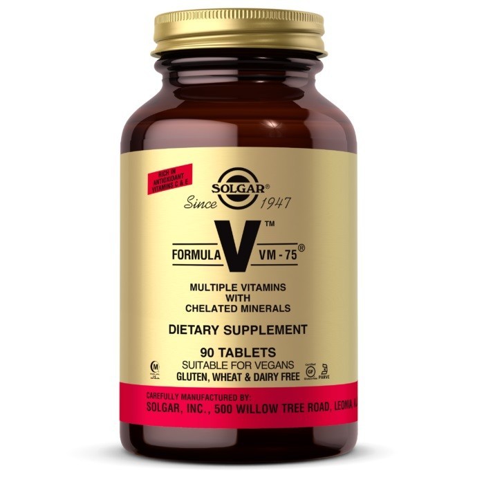 

Витамины Solgar Formula VM-75 90 таб Без вкуса (2241f51)