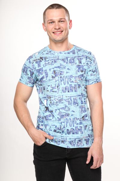 

Футболка JEAN PIERE JP4710 M Бірюзовий