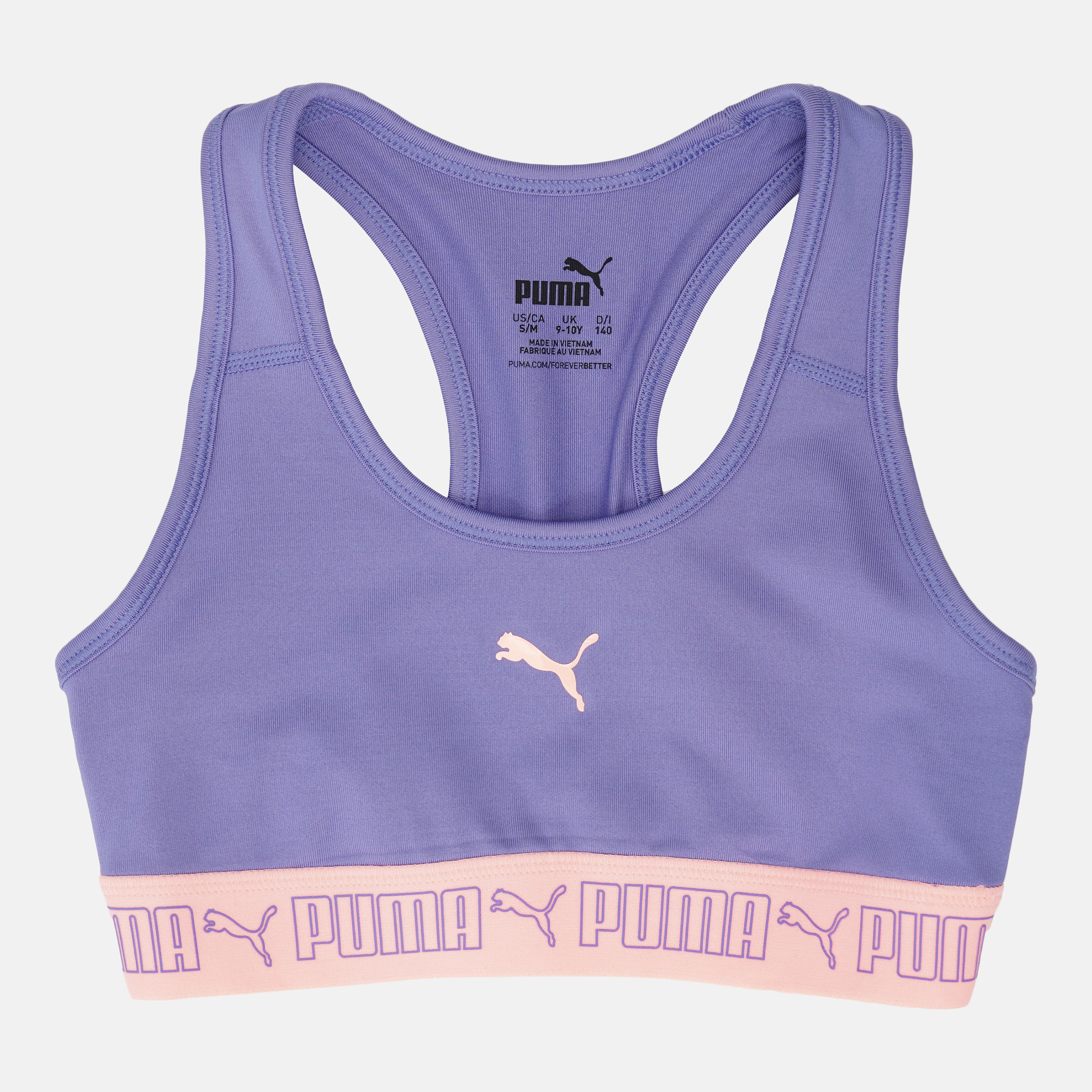 Акція на Спортивный топ детский Puma Runtrain Top 58716814 140 см Hazy Blue (4063697156562) від Rozetka UA