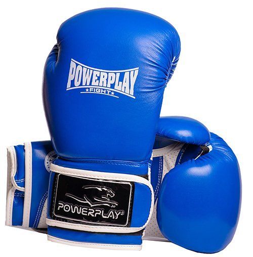 

Боксерские перчатки 3019 Power Play 14oz Синий (37228048)