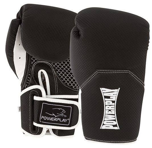

Боксерские перчатки 3011 Power Play 12oz Черно-белый (37228088)