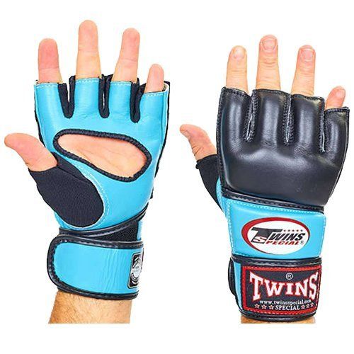 

Перчатки для MMA GGL-4 Twins XL Голубо-черный (37426019)