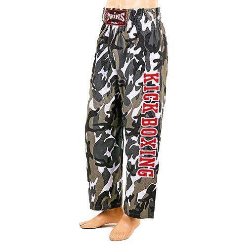 

Штаны для кикбоксинга KBT-2 Twins M Серый Камуфляж (37426051)