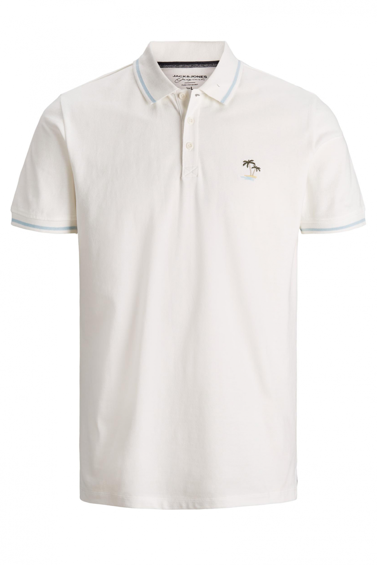 

Поло Jack & Jones JORPLAYA POLO SS  Белый 12188497 Cloud Dancer, Поло Jack & Jones JORPLAYA POLO SS XL Белый 12188497 Cloud Dancer