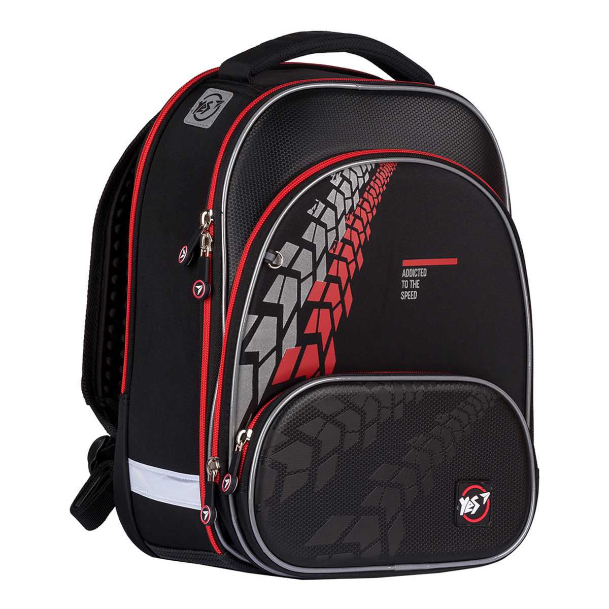 

Коллекция 2021! Рюкзак школьный YES S-30 JUNO ULTRA Tire tread 555481