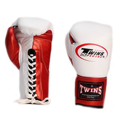 

Перчатки боксерские BO-0279 Twins 14oz Бело-красный (37426057)