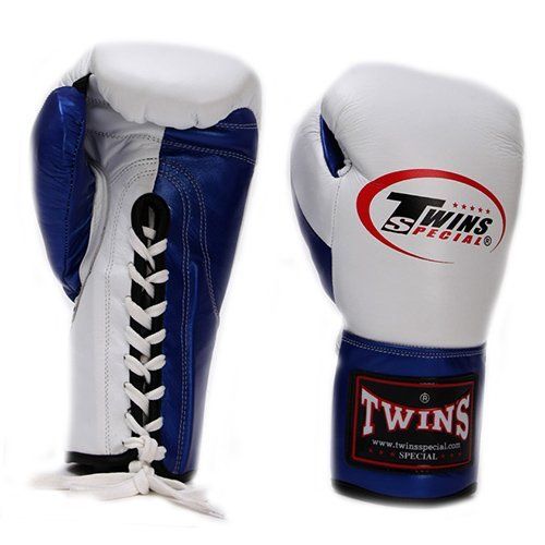 

Перчатки боксерские BO-0279 Twins 14oz Бело-синий (37426057)