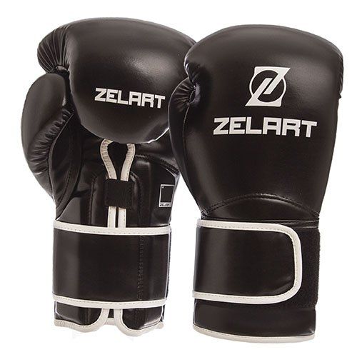 

Перчатки боксерские BO-1391 Zelart 10oz Черный (37363057)