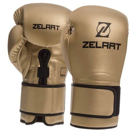 

Перчатки боксерские BO-1391 Zelart 14oz Золотой (37363057)