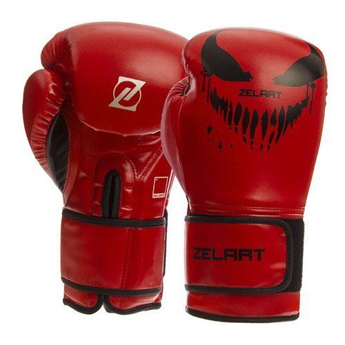 

Перчатки боксерские BO-1370 Zelart 12oz Красно-черный (37363055)